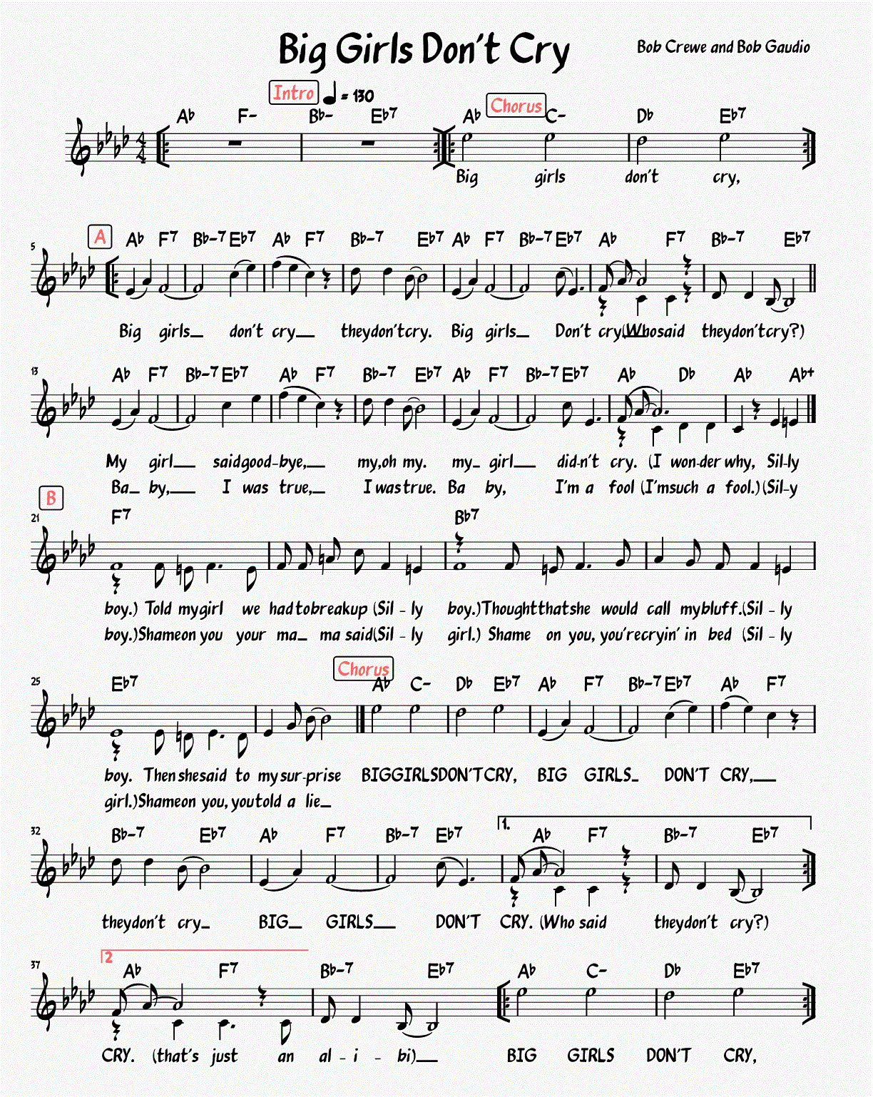 Sheet Music